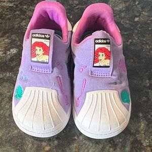 Adidas X Disney Super 360 Little Mermaid Ariel Toddler Size 6